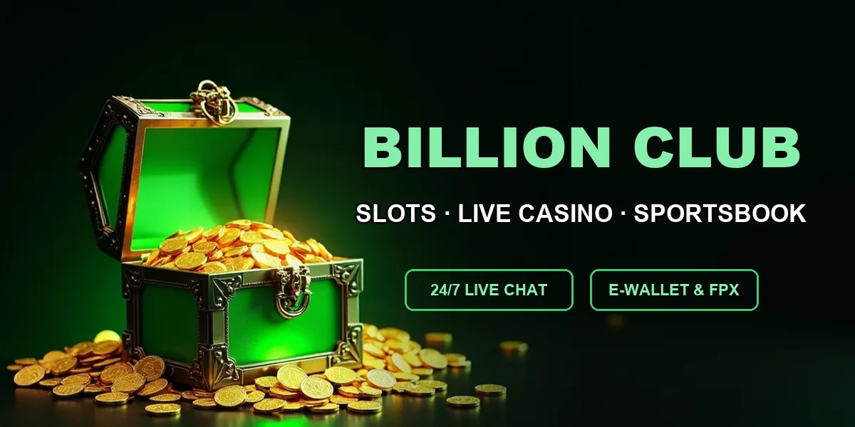Billion Club new member deposit bonus